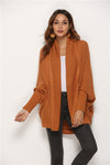 Open Front Batwing Sleeve Cardigan (Multiple Colors)