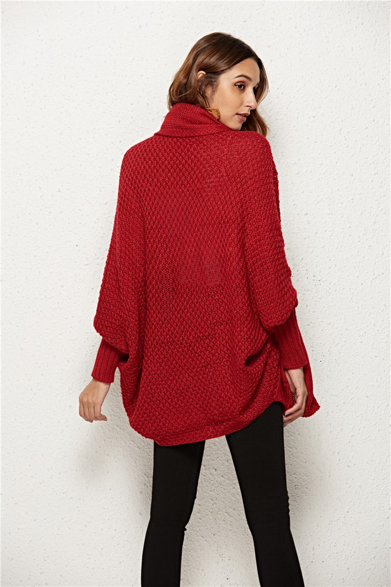 Open Front Batwing Sleeve Cardigan (Multiple Colors)