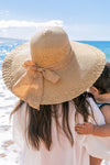 Scallop Edge Bow Accent Sunhat (Multiple Colors)