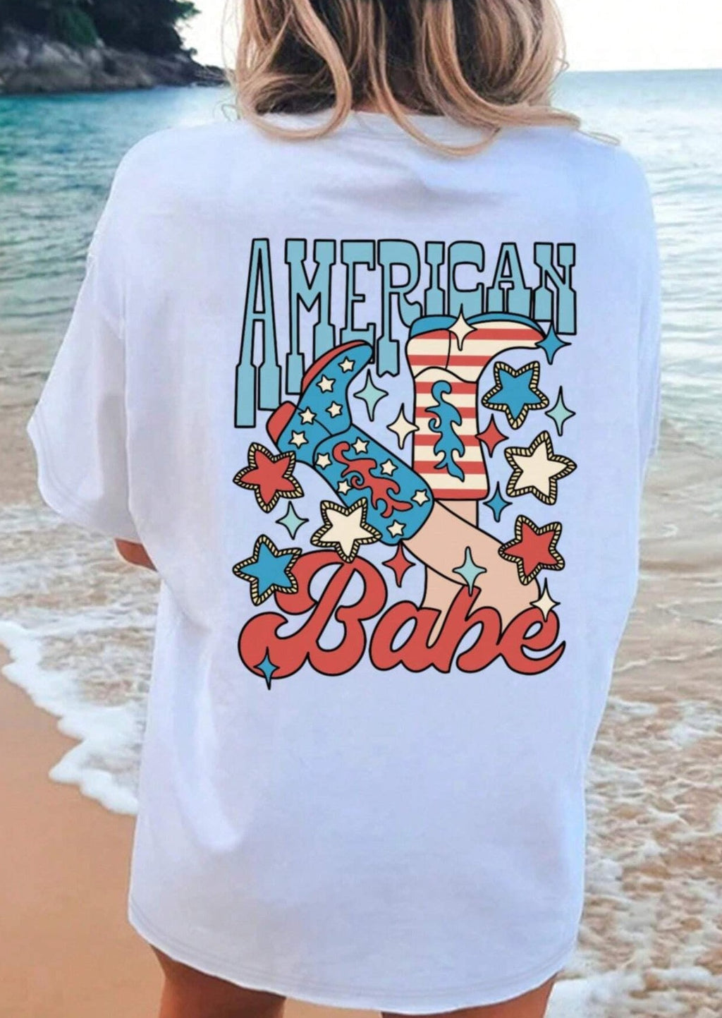 American Babe Graphic T-Shirt