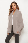 Open Front Batwing Sleeve Cardigan (Multiple Colors)