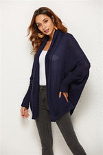 Open Front Batwing Sleeve Cardigan (Multiple Colors)