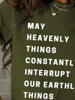 Heavenly Things Graphic T-Shirt (Multiple Colors)