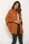 Open Front Batwing Sleeve Cardigan (Multiple Colors)