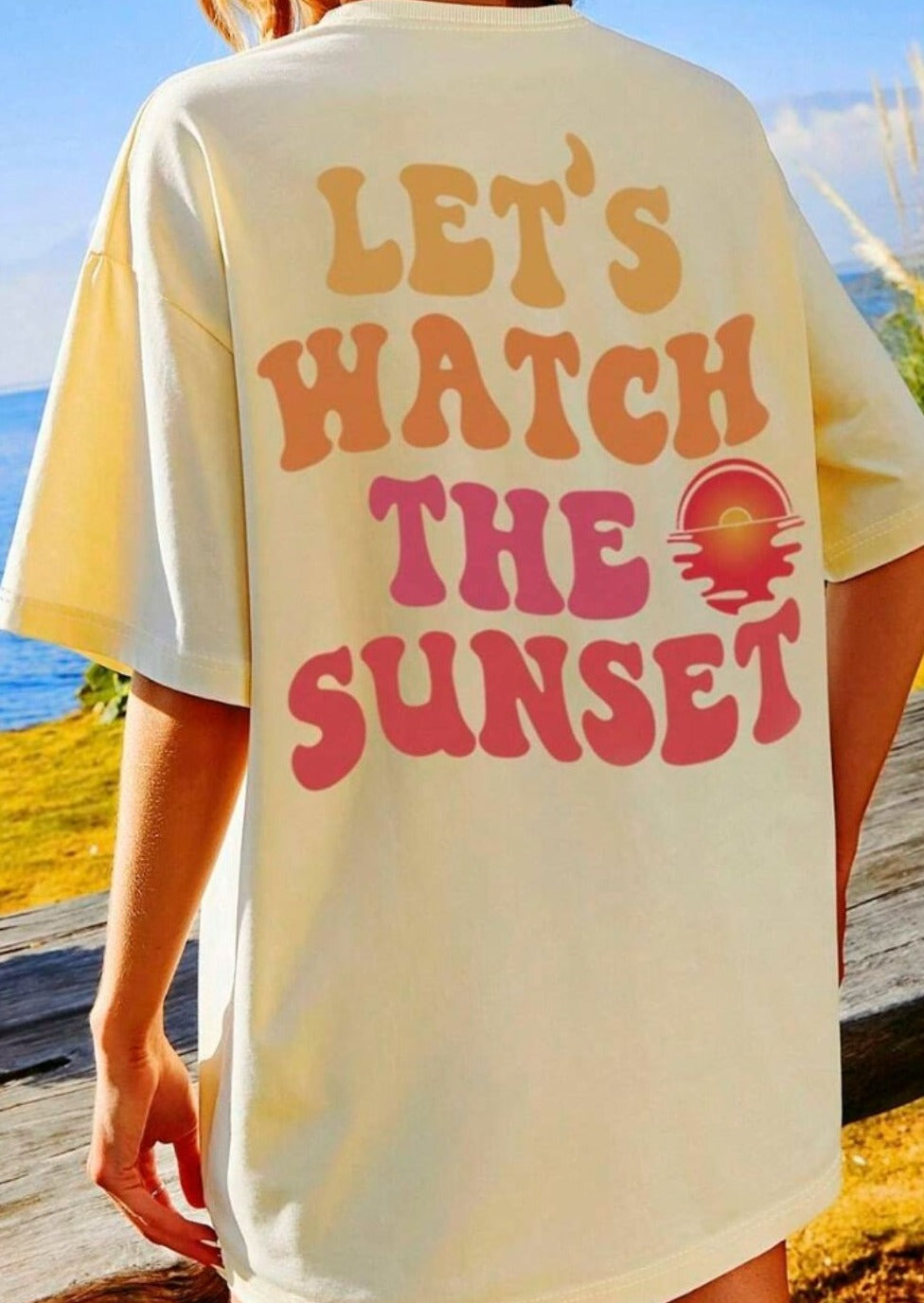 Watch The Sunset Graphic T-Shirt