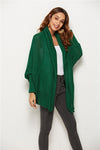 Open Front Batwing Sleeve Cardigan (Multiple Colors)