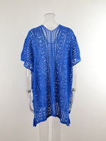 Cutout V-Neck Cover-Up with Tassel (Multiple Colors)