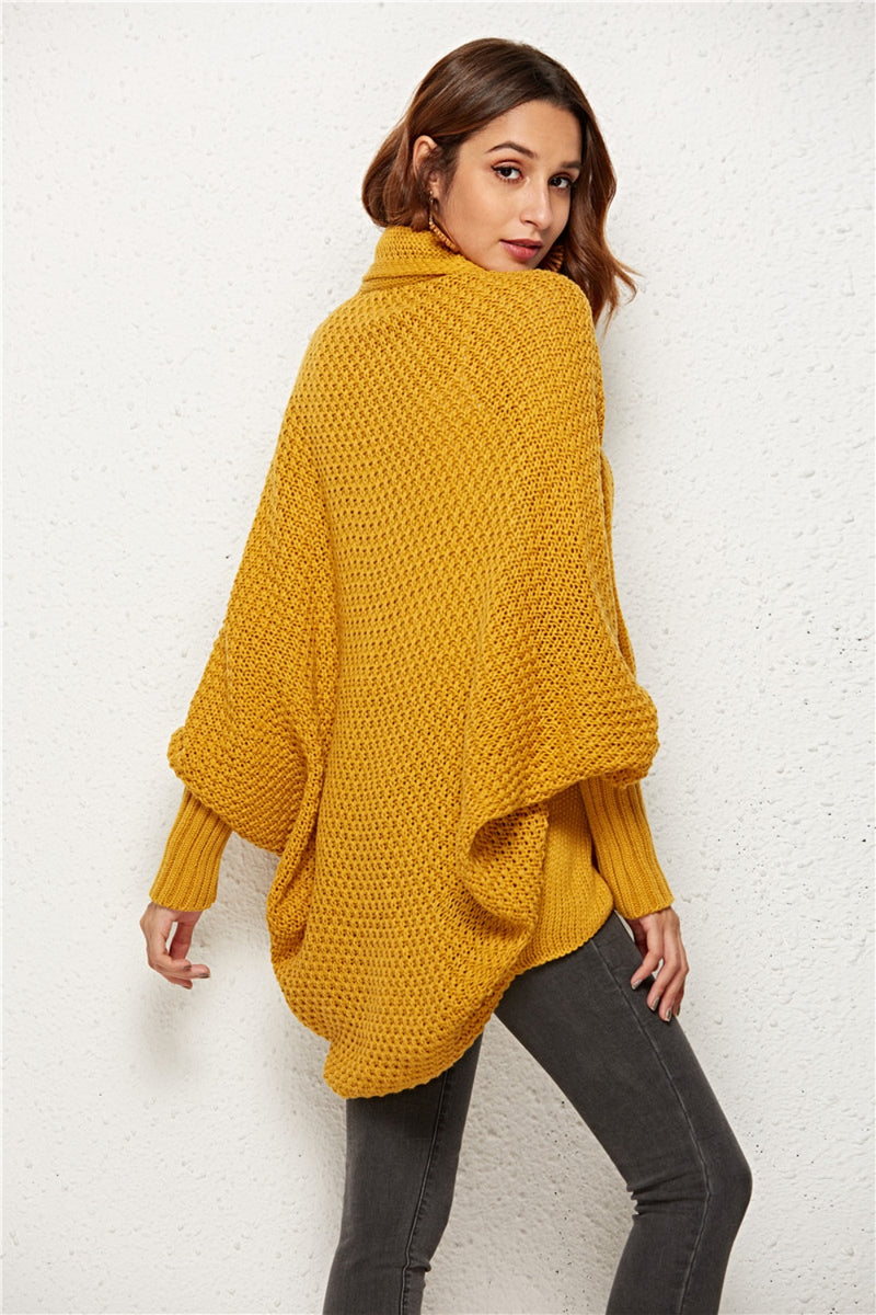 Open Front Batwing Sleeve Cardigan (Multiple Colors)