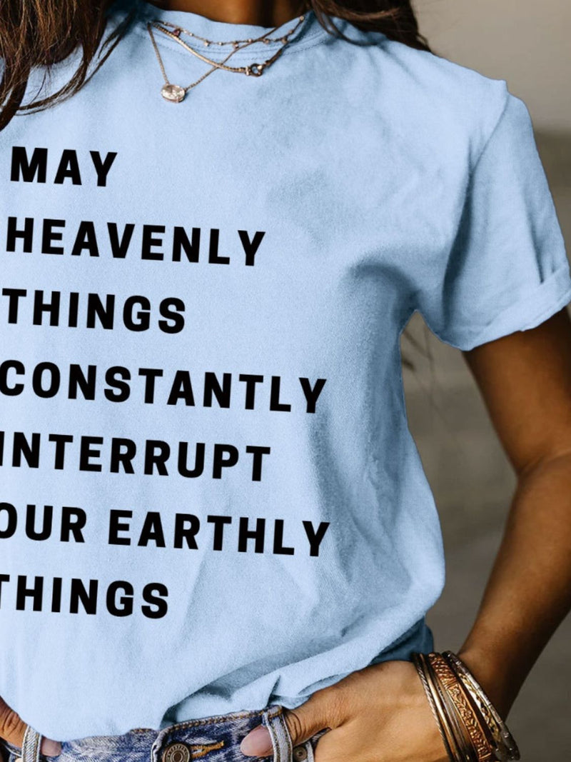 Heavenly Things Graphic T-Shirt (Multiple Colors)