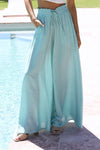 Tied Wide Leg Pants (Multiple Colors)