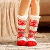 Sherpa Christmas Socks - Multiple Patterns