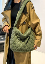 Corduroy Shoulder Bag (Multiple Colors)